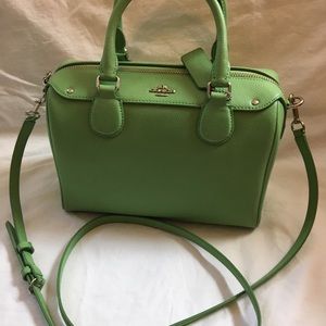 Coach 36624 mini Bennett Satchel in Pistachio NWT